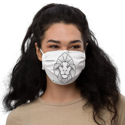 LIONS LEAD - LOGO - Premium face mask