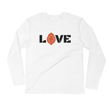 Load image into Gallery viewer, LIONS LEAD - LOVE - Long Sleeve Fitted Crew