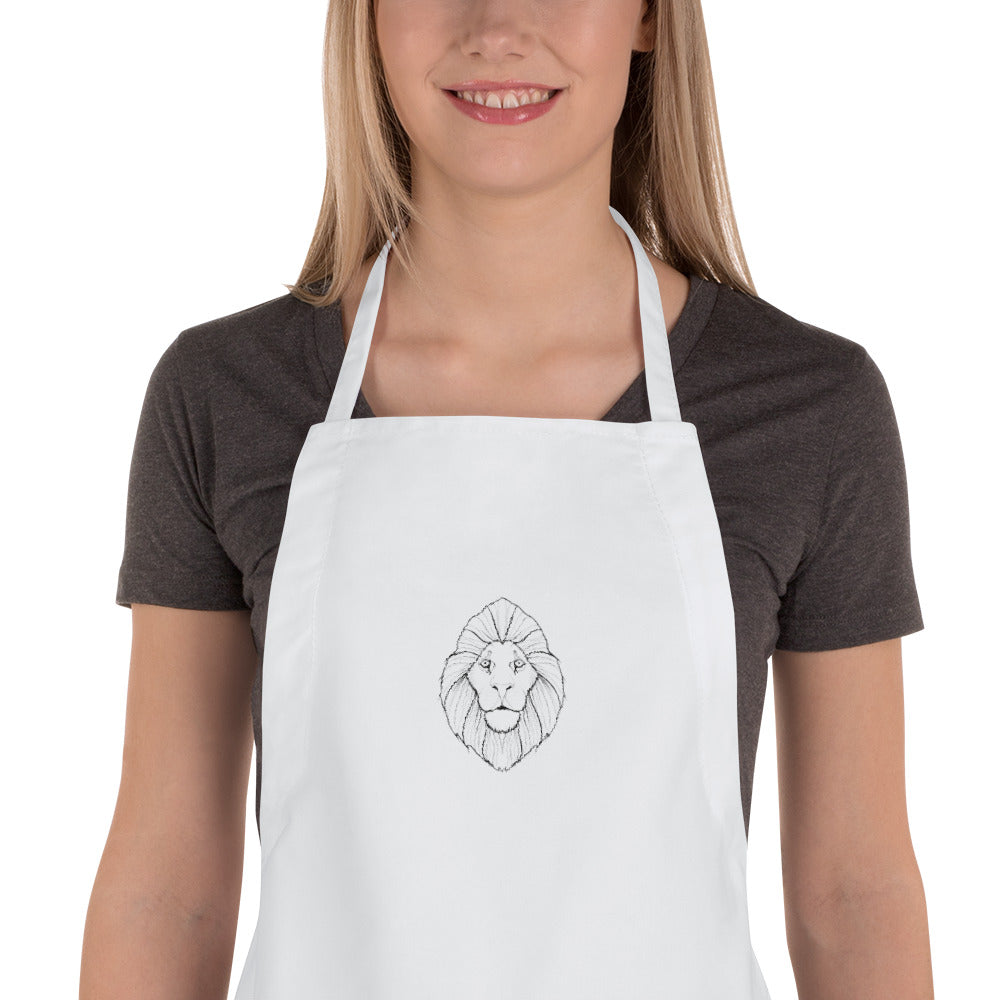 LIONS LEAD - Embroidered LOGO - Apron